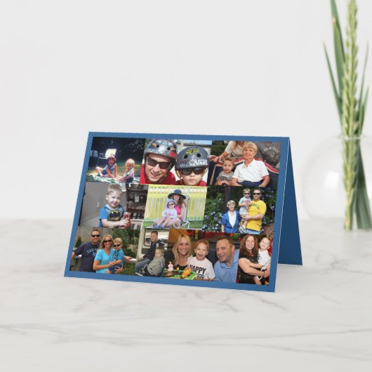 お母さんは2012年を梳きます カード (正面)