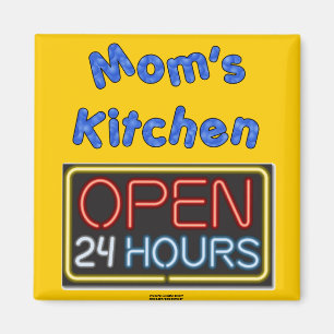 お母さんは24時間を開けます マグネット