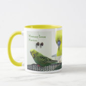 お母さんはMertonを愛します。 -カスタマイズ マグカップ (左)