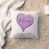 お母さんへのプレゼント可愛いハート クッション (ブランケット)