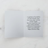 お母さんへの咲く献上品 サンキューカード (内部)