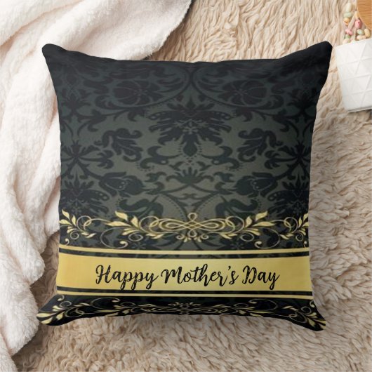 お母さんへの小さな愛：幸福のお母さんの日の枕 クッション (ブランケット)