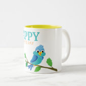 お母さんへの贈り物 – Happy Mother's Day ツートーンマグカップ (正面右)