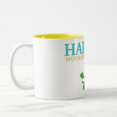 お母さんへの贈り物 – Happy Mother's Day ツートーンマグカップ (左)