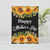 お母さんへ母の日のプレゼント 招待状 (スタンド正面)