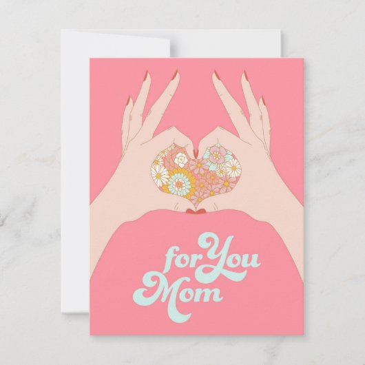 お母さんへ シーズンカード (正面)