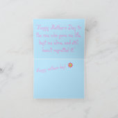 お母さんへ 命をくれたあなたに感謝 カード (内部)