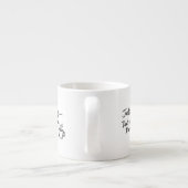 お母さんみたいな最初のコーヒーカップ エスプレッソカップ (裏面)
