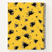 お母さんやビー好きのためのミツバチ手帳ギフト ノートブック (裏面)