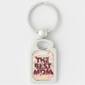お母さんをパーソナ最高のイズする |母の日 キーホルダー (正面)