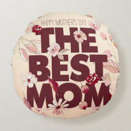 お母さんをパーソナ最高のイズする |母の日 ラウンドクッション