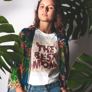 お母さんをパーソナ最高のイズする 母の日 Tシャツ