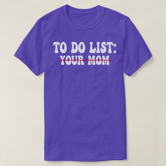 お母さんをリストするには14 Tシャツ (デザイン正面)
