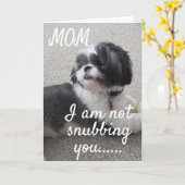 **お母さんを嗅ぎつけるのではなく、誕生日を願う» カード (黄色い花)