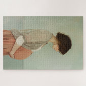 お母さんを待っている ジグソーパズル (横)