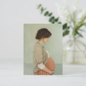 お母さんを待っている ポストカード (スタンド正面)