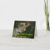 お母さんを心配させる カード (正面)