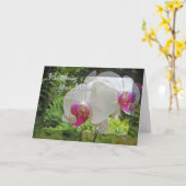 お母さんを思い出す カード (黄色い花)