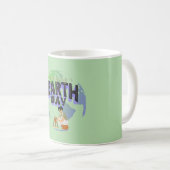 「お母さんを愛せよ、地球の日々」 コーヒーマグカップ (正面右)