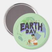 「お母さんを愛せよ、地球の日々」 マグネット (正面/裏面)