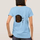 お母さんを抱きしめたくない Tシャツ (裏面)