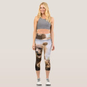 お母さんを探しているグリンズキューブ カプリレギンス (正面)