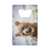 お母さんを探しているグリンズキューブ クレジットカード栓抜き (正面)