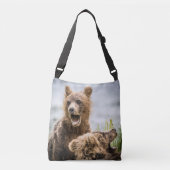 お母さんを探しているグリンズキューブ クロスボディバッグ (正面)