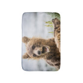 お母さんを探しているグリンズキューブ バスマット (正面縦)