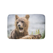 お母さんを探しているグリンズキューブ バスマット (正面)