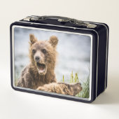 お母さんを探しているグリンズキューブ メタルランチボックス (裏面)