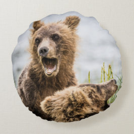 お母さんを探しているグリンズキューブ ラウンドクッション