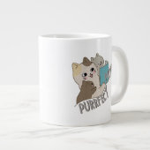 お母さんを狙う ジャンボコーヒーマグカップ (正面右)