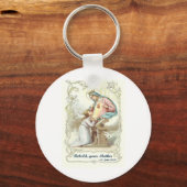 「お母さんを見よ」賛美ヴァージンマリー キーホルダー (正面)