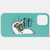 お母さんを象に違うする自閉症の原因 Case-Mate iPhoneケース (裏面 (横))