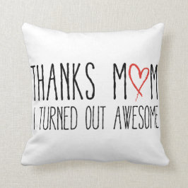お母さんを、私ひっくり返しました素晴らしい感謝していしています クッション