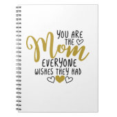 お母さんアートみんなの望むママ ノートブック (正面)
