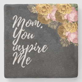 お母さんインスパイアよストーンコースター ストーンコースター