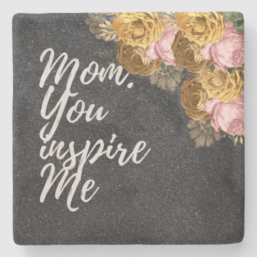 お母さんインスパイアよストーンコースター ストーンコースター (正面)