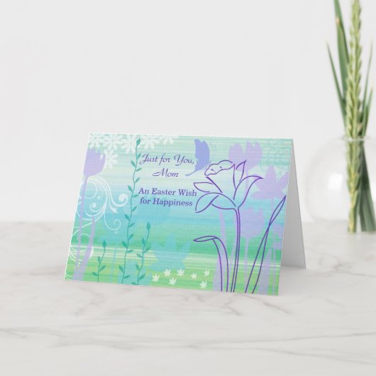 お母さんイースターカード シーズンカード (正面)