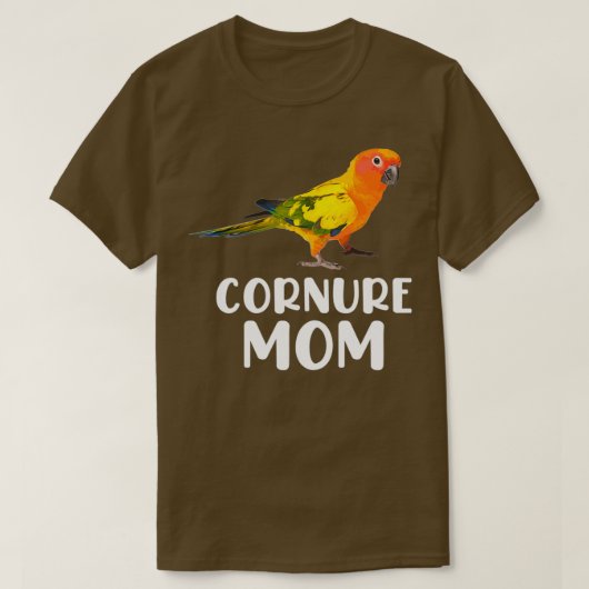 お母さんオウムお母さん Tシャツ (デザイン正面)