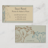 お母さんカード-ウイキョウの賢人 コーリングカード (正面/裏面)