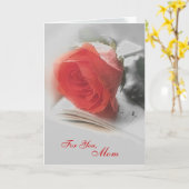 お母さんカード カード (黄色い花)