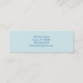 お母さんカード、個人的なテレホンカード コーリングカード (裏面)