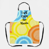 お母さんキッチンかわいい エプロン (正面)