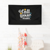 お母さんギフトお母さんに電話 横断幕 (インサイチュ)