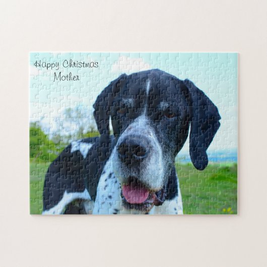 お母さんクリスマスおめでとう。 ジグソーパズル (横)