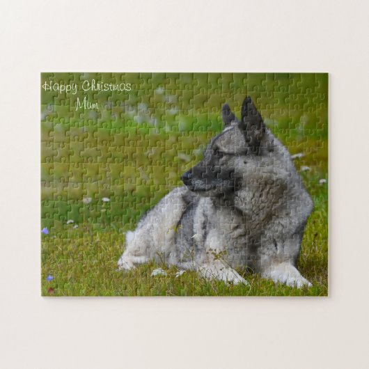 お母さんクリスマスおめでとう。 ジグソーパズル (横)