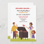 お母さんグリリング 招待状 (正面/裏面)