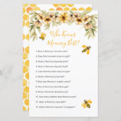 お母さんゲームを知っているビー最高のボタン (正面/裏面)